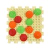 Masaj covoraș Ortek Mix Puzzle – 4 piese + 4 seturi de module Modele