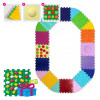Covoraș de masaj "Ortek Multi Mix" 12 elemente + 8 sectoare Puzzle-uri FAGURE + Pietre cadou