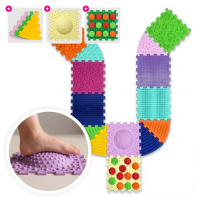 Covoraș de masaj "Ortek Multi Mix" 8 elemente + 6 sectoare