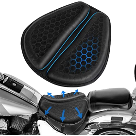 Perna cu gel Fagure pentru șa de motocicletă, motoretă