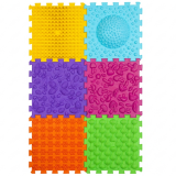 Covoraș de masaj Ortek Mega Mix Puzzle-uri 6 elemente Fizioterapie pentru câini REÎNNOIT