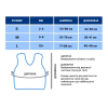 Vestă textilă reglabilă cu greutăți pentru exerciții senzoriale, mărimea M
