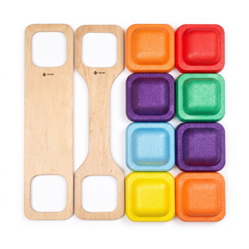 Set de punți de echilibru Ortek, 10 piese