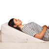Pernă ortopedică cu plan înclinat antireflux Lată și moale 73x73x29 cm Olvi J2540 B