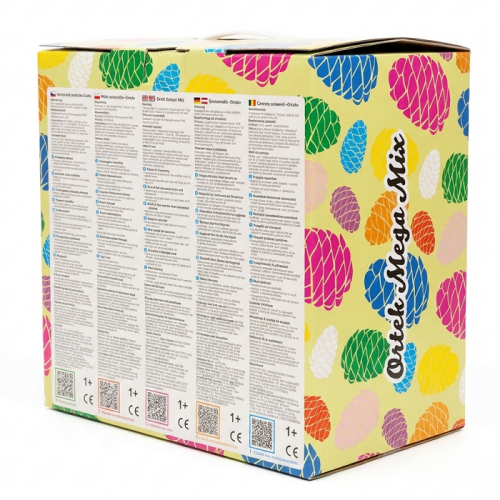 Saltea de masaj Ortek Mega Mix Puzzle 12 piese + 8 sectoare PASTEL