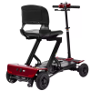 Scuter electric pliabil cu patru roți pentru persoanele în vârstă și persoanele cu dizabilități 