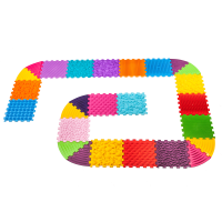 Covoraș de masaj Ortek Puzzle-uri 16 el. + 10 triunghiuri