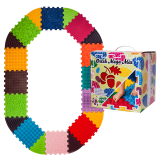 Covoraș de masaj Ortek Puzzle-uri 12 el. + 8 triunghiuri