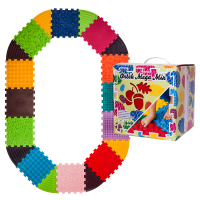 Covoraș de masaj Ortek Puzzle-uri 12 el. + 8 triunghiuri