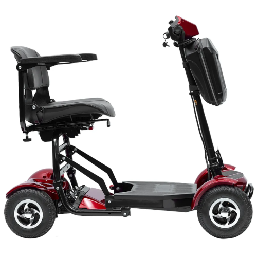 Scuter electric rezistent (greutate de până la 150 kg) cu patru roți pentru persoane în vârstă și persoane cu dizabilități MS 309
