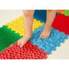 Covoraș ortopedic pentru masaj Puzzle "Mix" 10 elemente + jocul "Aventurile din pădure"