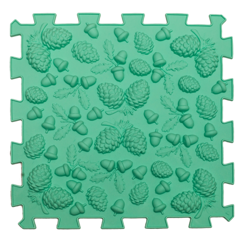 Saltea de masaj Ortek Puzzle Mix 10 piese + 6 sectoare PASTEL