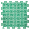 Covoraș de masaj Puzzle Mix Pastel 8 elemente