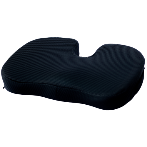 Pernă cu gel pentru scaun cu memorie moale 45x35x7 cm cu fermoar