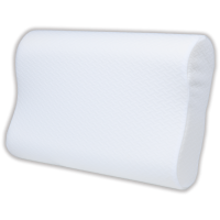 Pernă ortopedică pentru adulți cu memorie cu rulouri moale 58x40 cm XL Hmarinka Olvi J2526