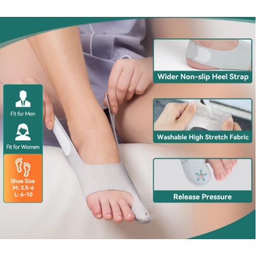 Bandaj Hallux Valgus cu placă metalică și reglare a tensiunii 