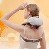 Aparat de masaj pentru gât și umeri cu funcție de încălzire PRO Aparat de masaj cu role Shiatsu