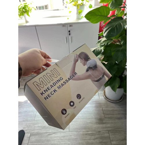 Aparat de masaj pentru gât și umeri cu funcție de încălzire PRO Aparat de masaj cu role Shiatsu
